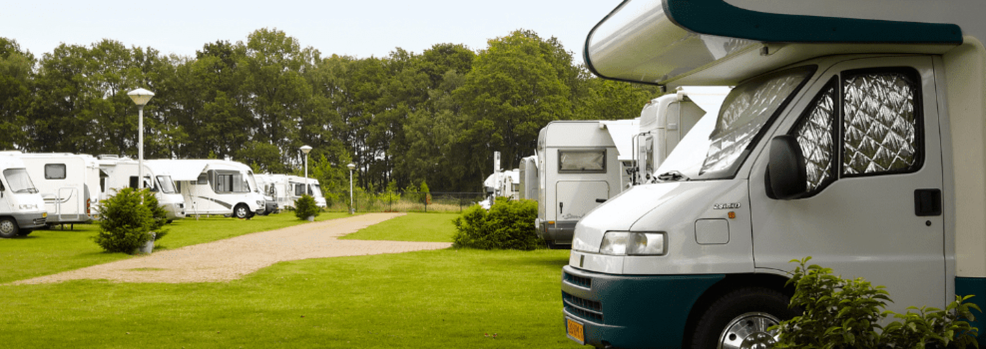 Banner eurocamping vessem camperplaats