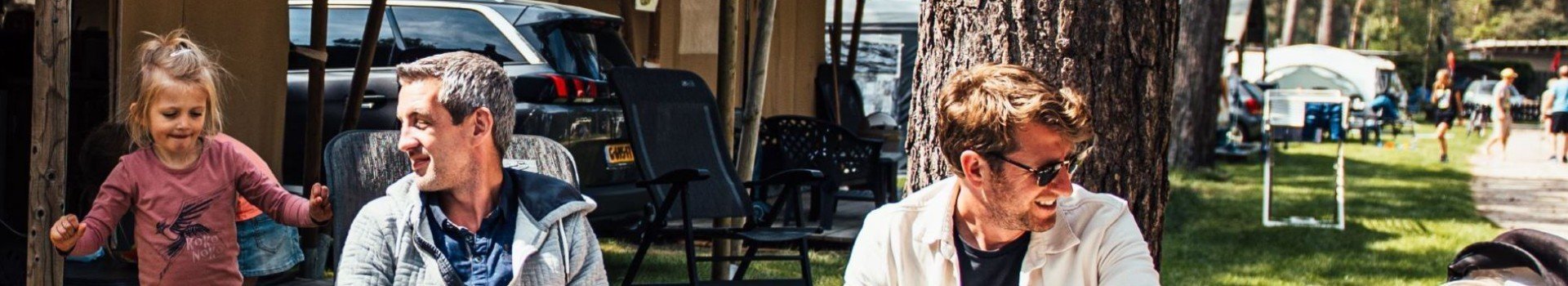 Camping sfeer safaritent