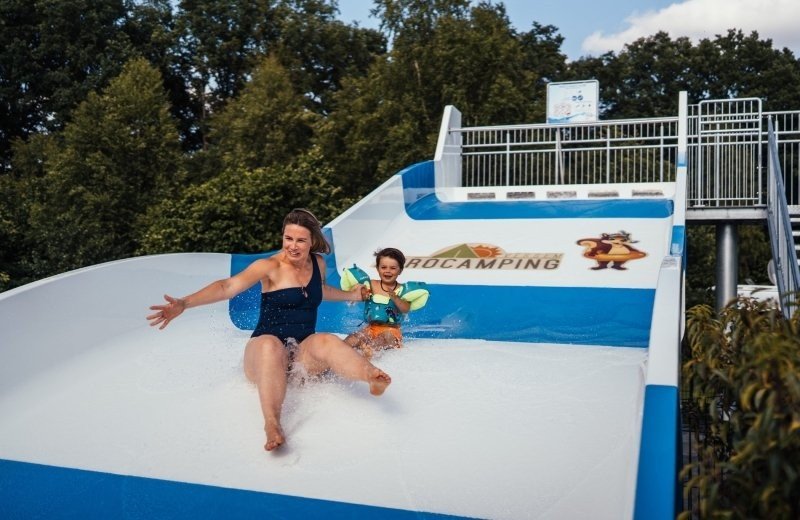 Family waterslide