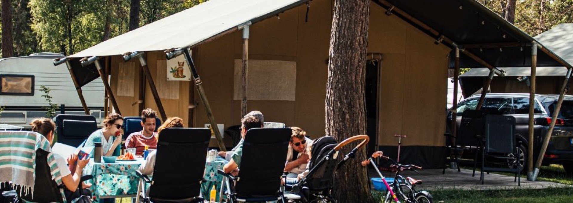 Safaritent 6 personen zonder sanitair eurocamping vessem